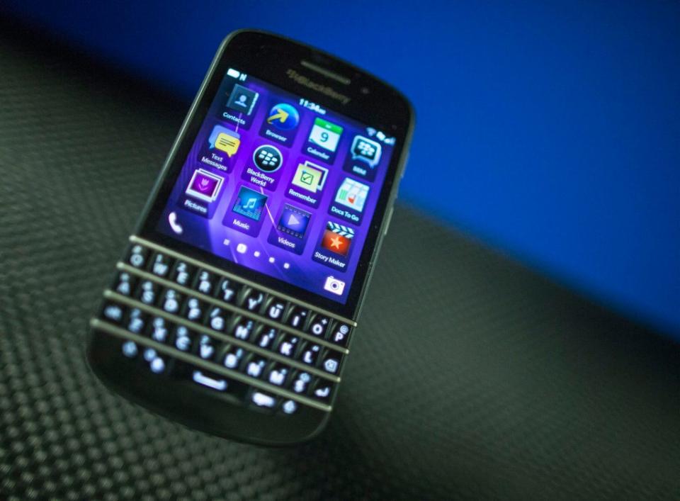 Having a BlackBerry was seen as a status symbol in the 2000s. AP