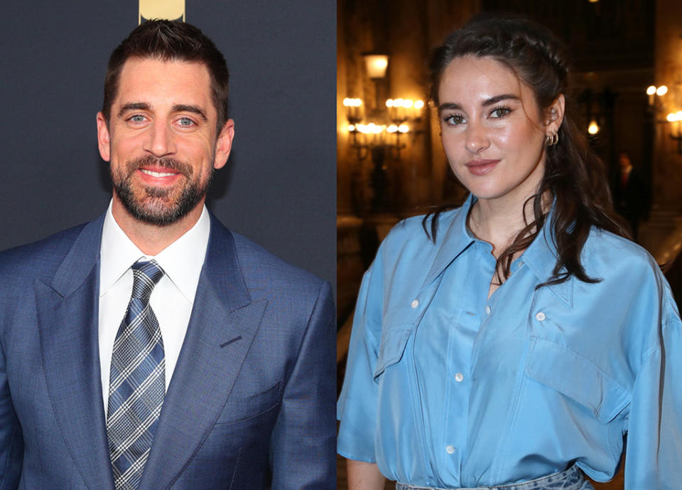 Aaron Rodgers suggests he and Shailene Woodley are still very much together