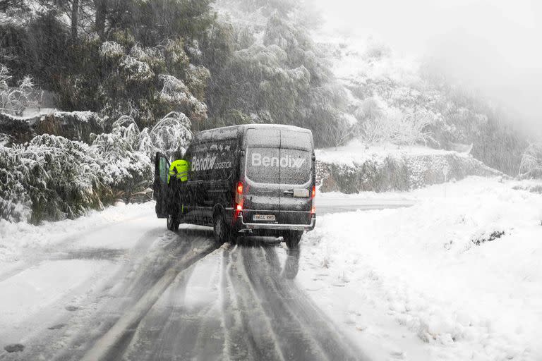 Nieve; temporal; mallorca; islas Baleares; Valldemossa; mundo; clima; cambio climático