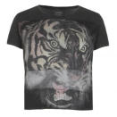 Graphic Print Tees: For those of us with abs worth showing off, try this cropped tiger tee to bring a little grrr into your 90s look. £40, All Saints