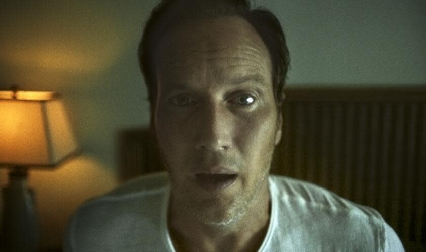 This image released by Sony Pictures shows Patrick Wilson in Screen Gems' "Insidious: The Red Door." (Sony Pictures via AP)