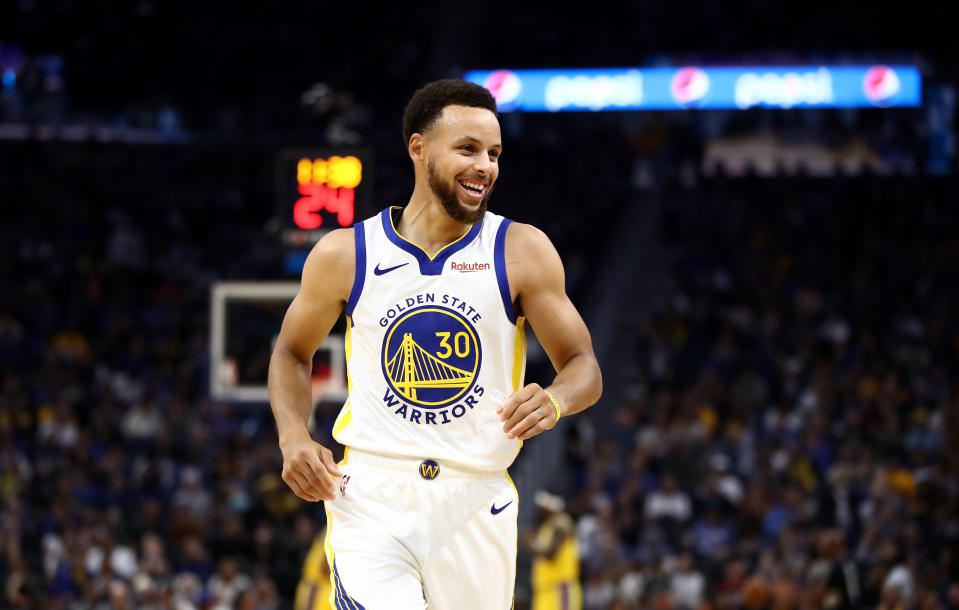 Stephen Curry  (Photo by Ezra Shaw/Getty Images)