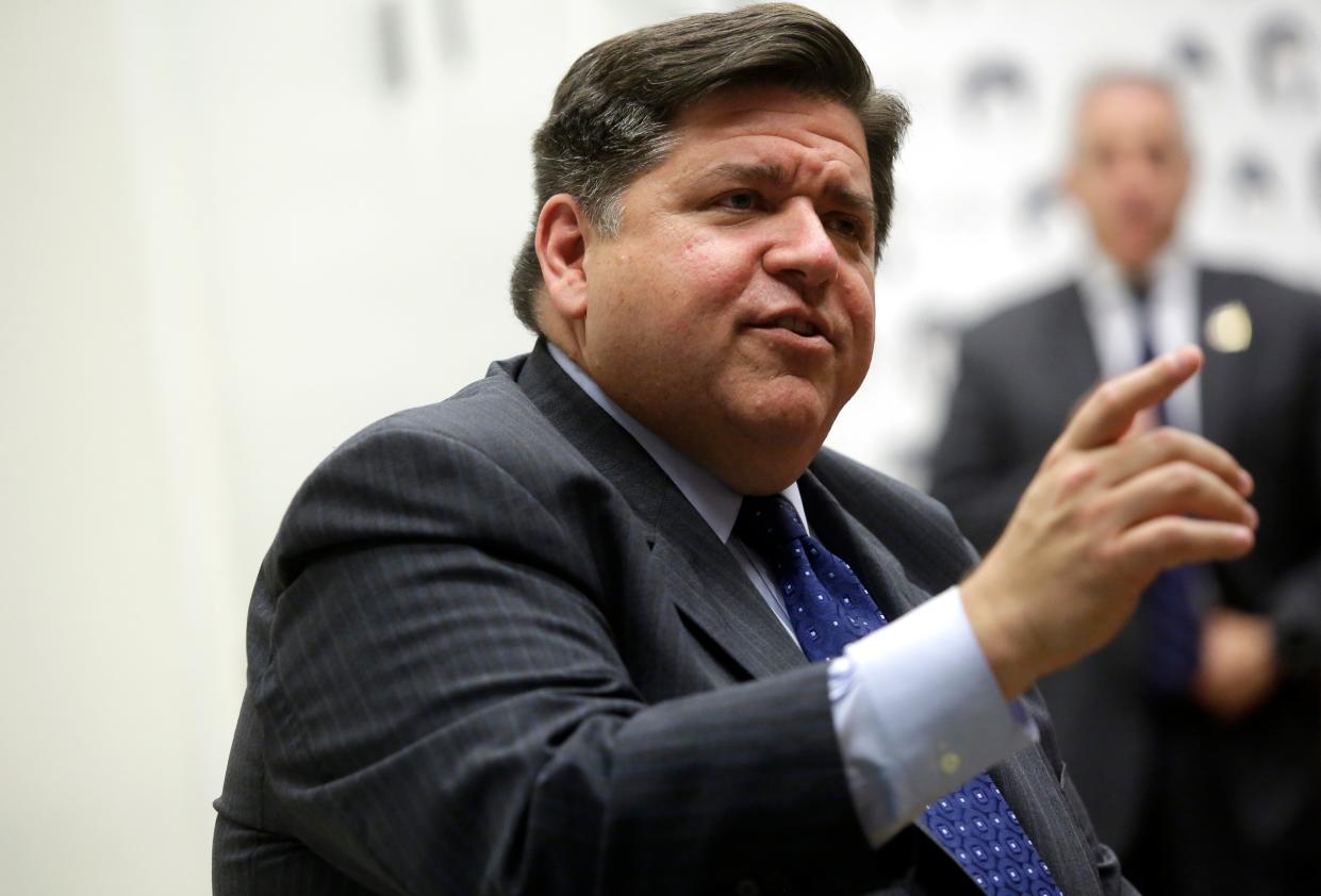 File: Illinois Governor JB Pritzker signed a bill requiring elementary and high schools to teach a unit of Asian American history (Getty Images)