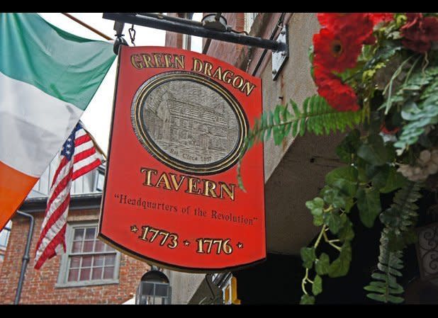 Taverns weren’t just a place where an early American would go to get a little tight. A colonial era tavern might also have served as post office, courthouse, wedding hall, and any number of other civic functions. It was also within the taverns that our Founding Fathers planned and staged the American Revolution. The Green Dragon, still serving rum punch in Boston’s North End to this day, is known as the Headquarters of the Revolution.    <em>Photo Credit: © <a href="https://www.flickr.com/photos/71380981@N06/" target="_hplink">Flickr / Roger</a></em>    <a href="http://www.thedailymeal.com/surprising-drinking-habits-our-founding-fathers-slideshow?utm_source=huffington%2Bpost&utm_medium=partner&utm_campaign=fathersdrink" target="_hplink"><strong>Click Here to Learn about the Surprising Drinking Habits of George Washington, John Adams, Thomas Jefferson and More of Our Founding Fathers</strong></a>