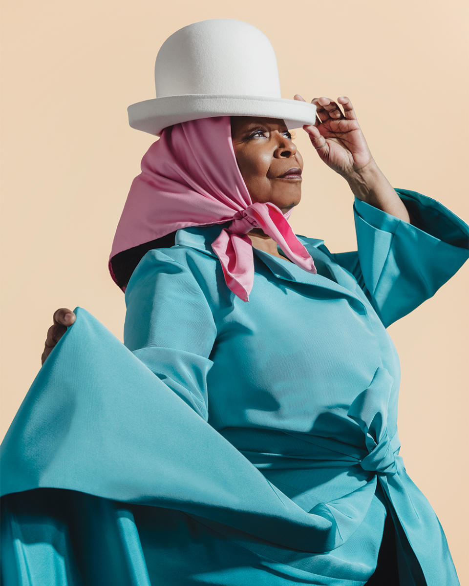 This 2021 photo of Whoopi Goldberg won the top award for celebrity feature from the Society of Publication Designers. - Credit: The Tyler Twins for Variety