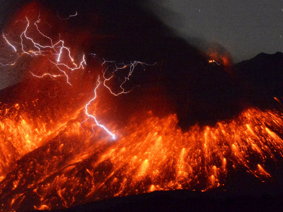 japan volcano