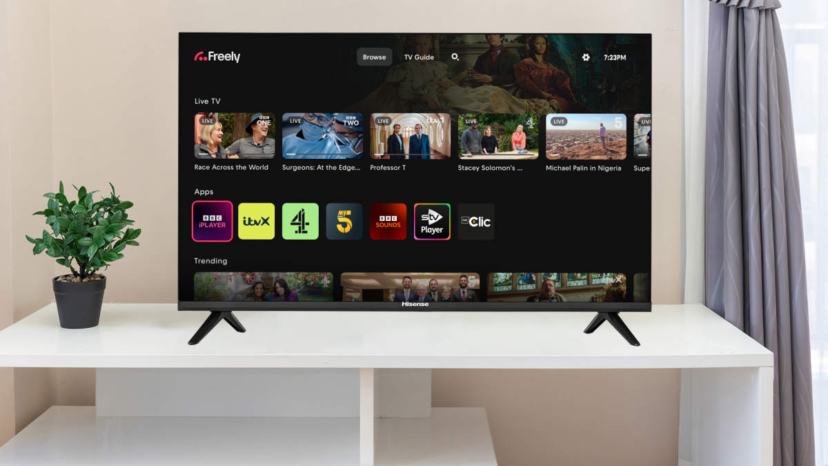 The free streaming service was launched in collaboration with UK broadcasters