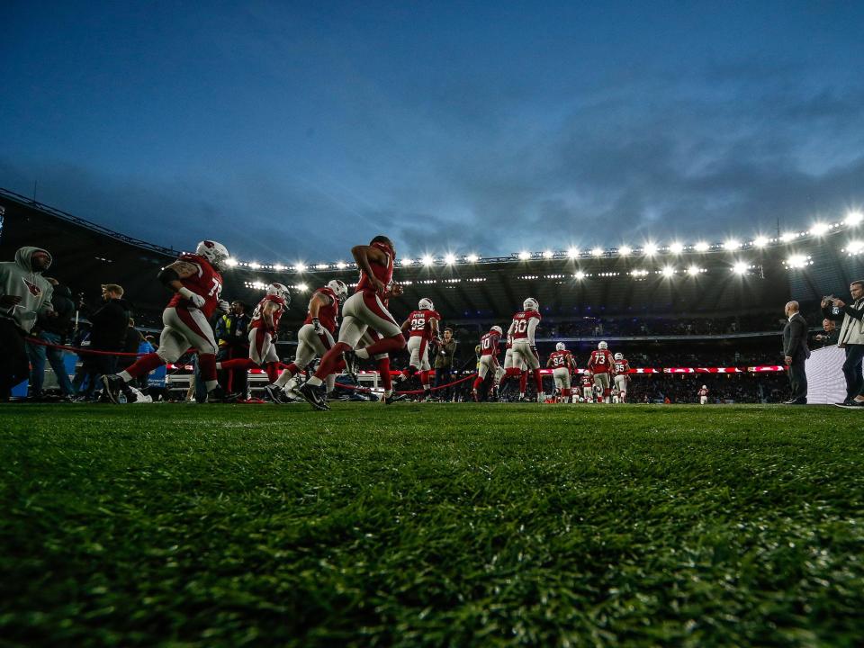 London was once again home to an NFL clash over the weekend: Getty