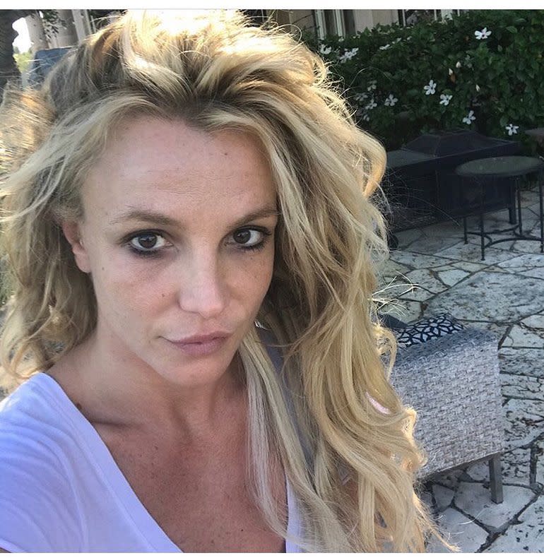 Tempranito en la mañana. Instagram @britneyspears