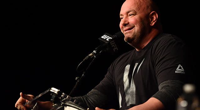 Dana White said Mayweather is underestimating McGregor. Photo: Getty