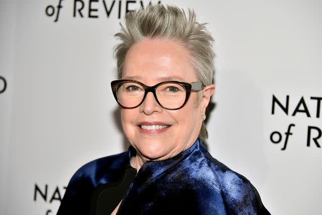 <p>Theo Wargo/WireImage</p> Kathy Bates on Jan. 8, 2020