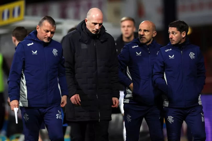 Gutted Rangers boss Philippe Clement