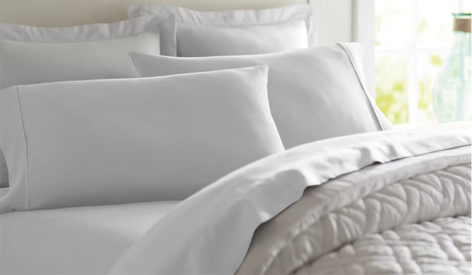 Luxury bedding at a budget price point at Wayfair's Labor Day sale. (Photo: Wayfair)