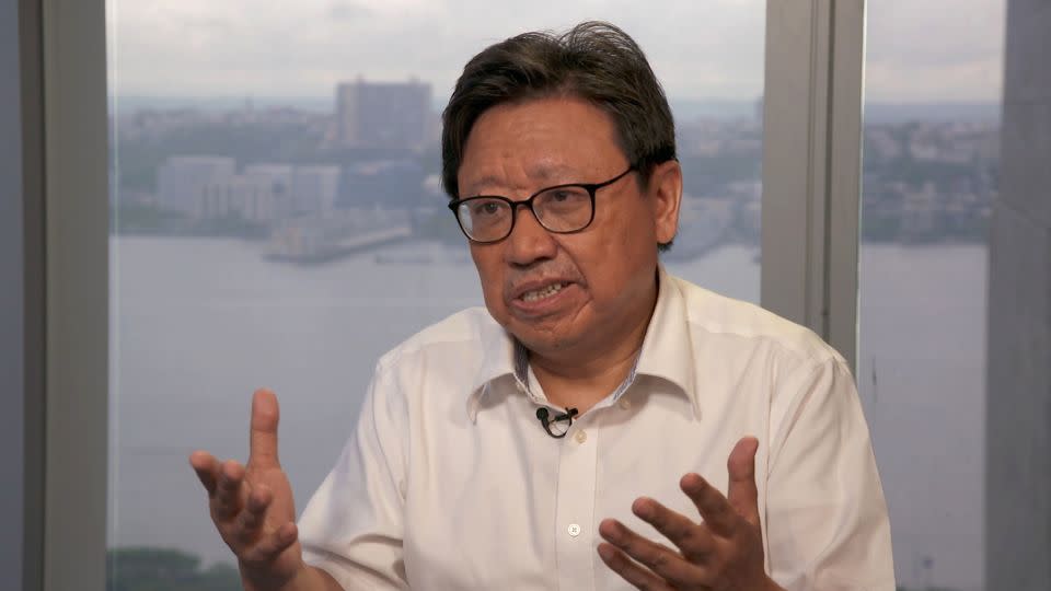 Chen Pokong in a recent interview with CNN. - CNN