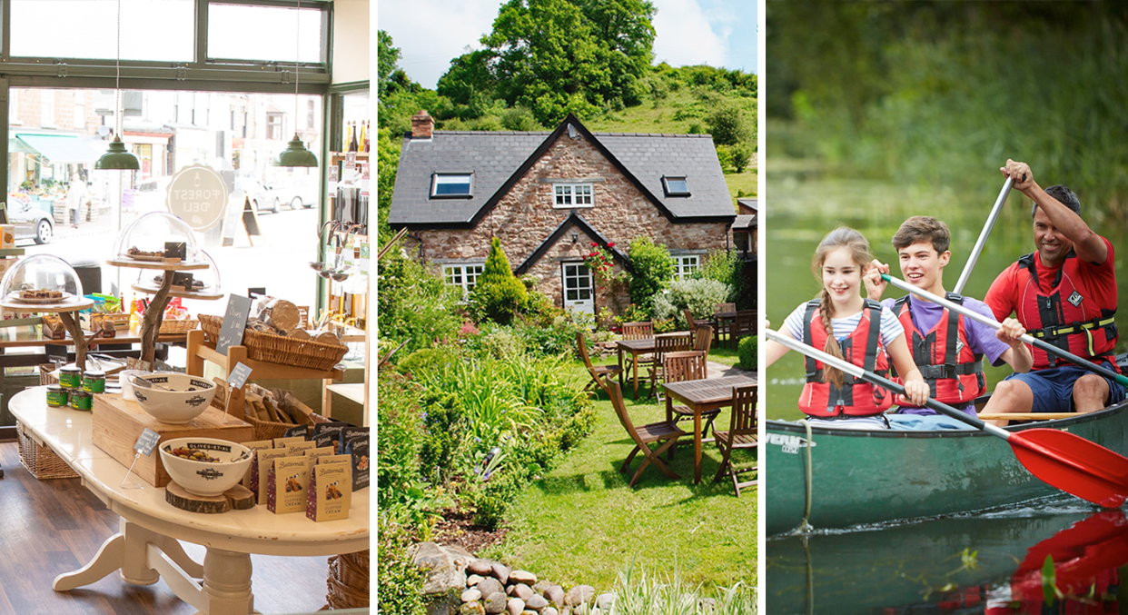 The Forest Deli, Tudor Farmhouse and Forest Holidays are just few activities up for grabs in Gloucestershire 