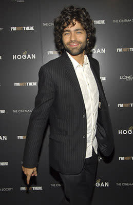 Adrian Grenier at the New York City premiere of The Weinstein Company's I'm Not There