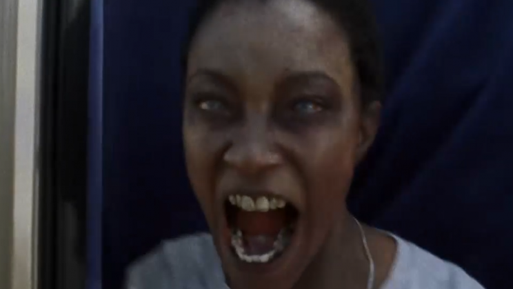Zombie Sasha! (played by Sonequa Martin-Green)