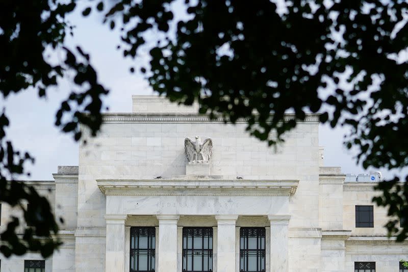 FILE PHOTO: Federal Reserve Board Building in Washington