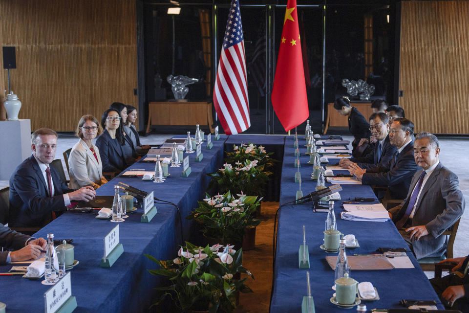 Jake Sullivan China visit (Ng Han Guan/POOL/AFP via Getty Images)