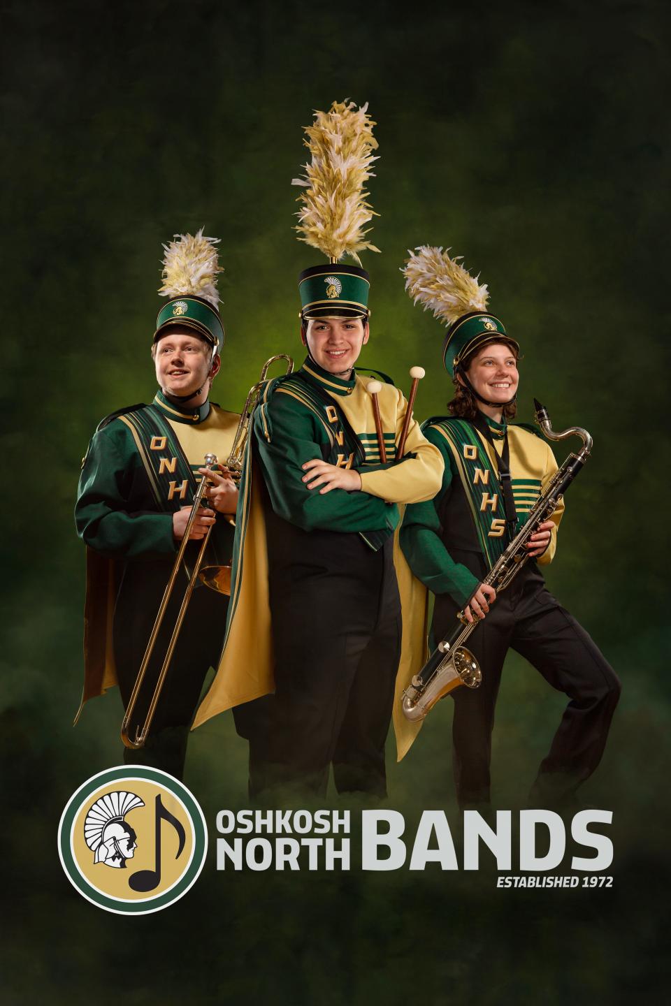 Oshkosh North's new band uniforms