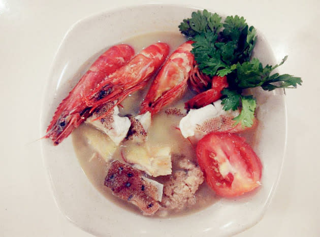 best fish soup singapore A.S-seafood