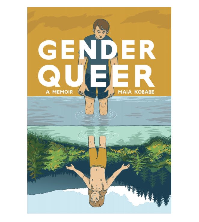 The cover of Gender Queer: A Memoir by Maia Kobabe