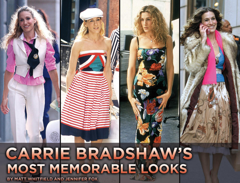 Carrie Bradshaw looks gallery 2010 Title Card