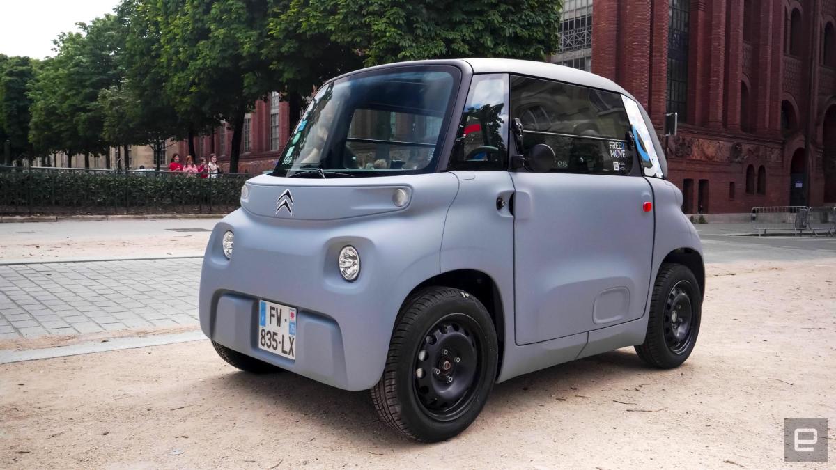 You can lease this adorable Citroen EV for $22 a month and let