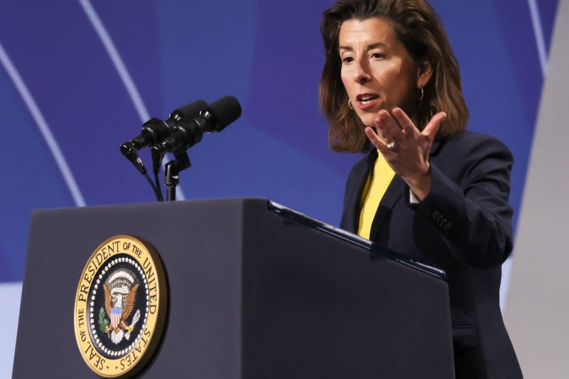 U.S. Secretary of Commerce Gina Raimondo (pictured in December) said the newly announced funding "will help affected California communities recover and improve sustainability" after recent fishery disasters in California. File Photo by Jemal Countess/UPI