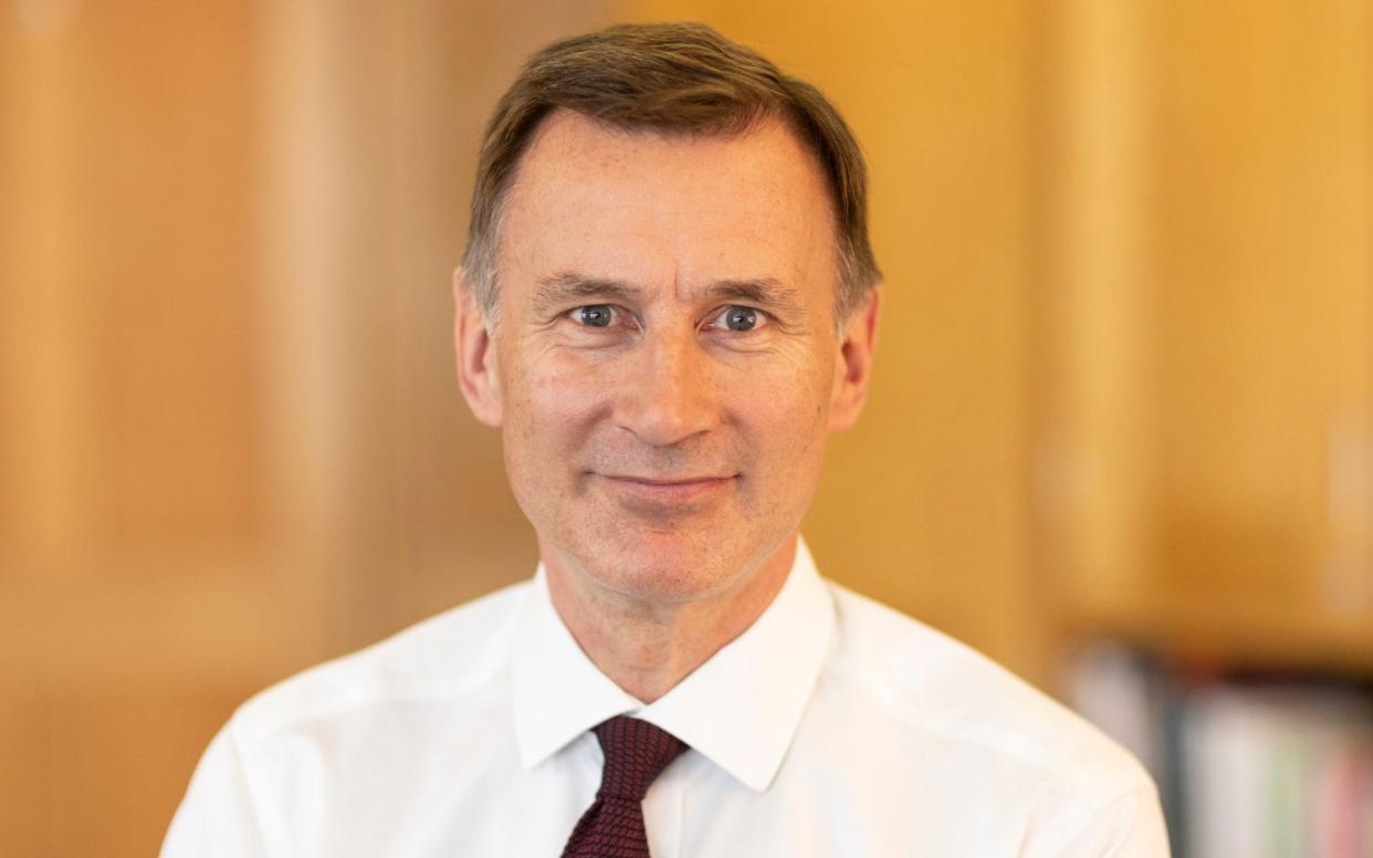 Jeremy Hunt has left the door open for a run at the Conservative leadership, but a poll suggests he might find it tricky to win - Heathcliff O'Malley for The Telegraph