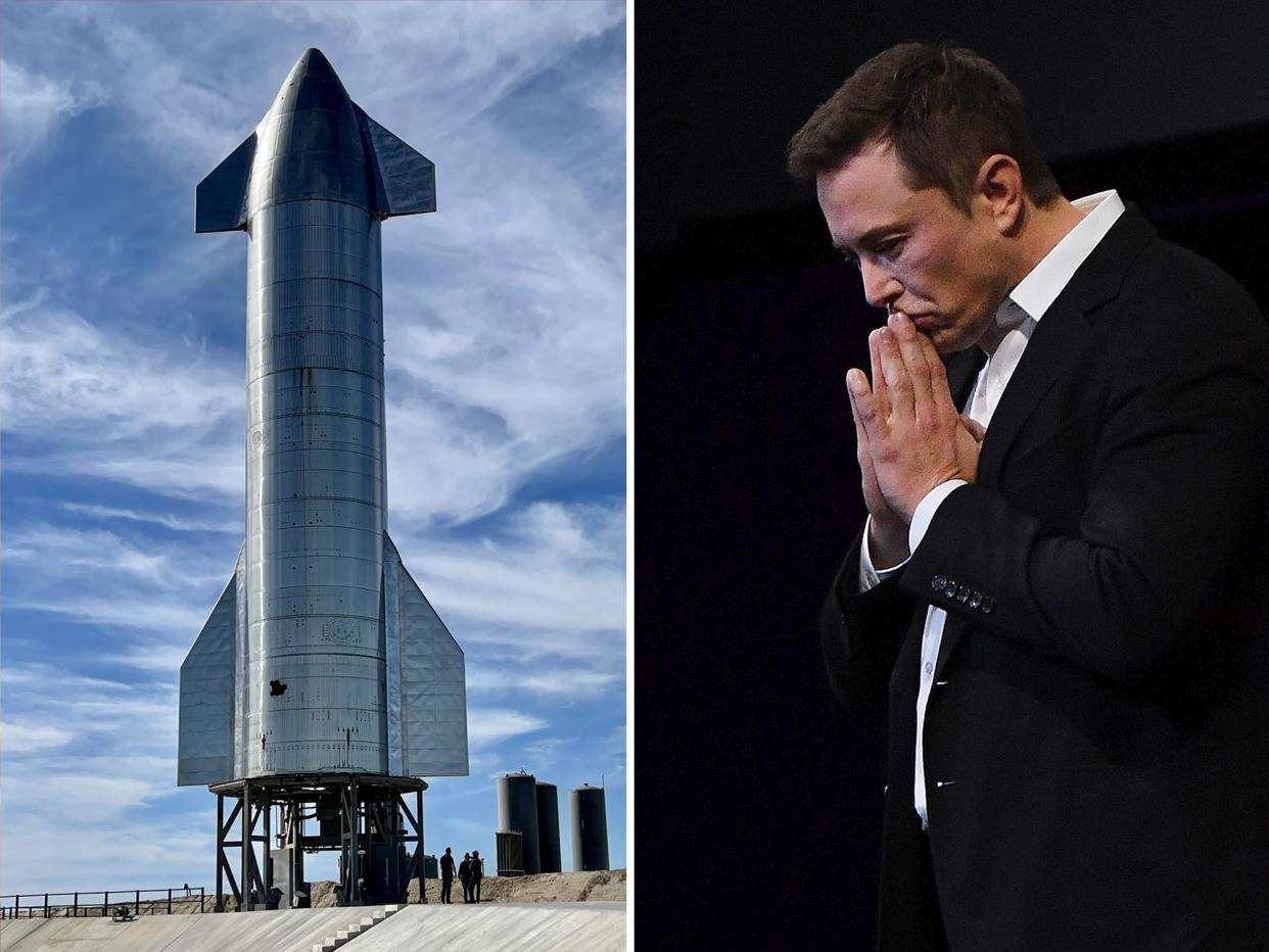 spacex starship sn8 serial number 8 boca chica texas launch site elon musk twitter december 7 2020 EoqSQ1rUYAAW5tV 4x3