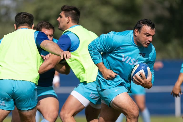 Por la lesión de Julián Montoya, el Titán Agustín Creevy vuelve a ser titular en la primera línea de los Pumas.