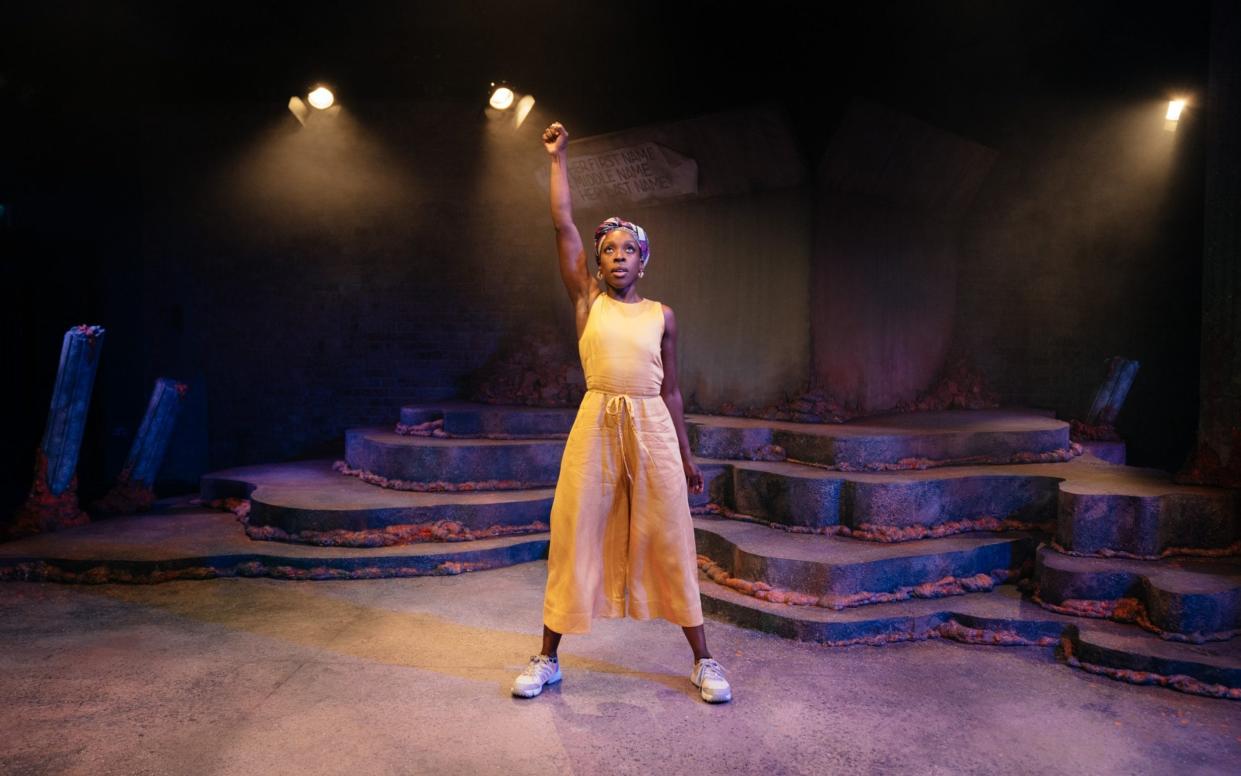 Ronkẹ Adékoluejo leads Benedict Lombe's new solo play, Lava - Helen Murray