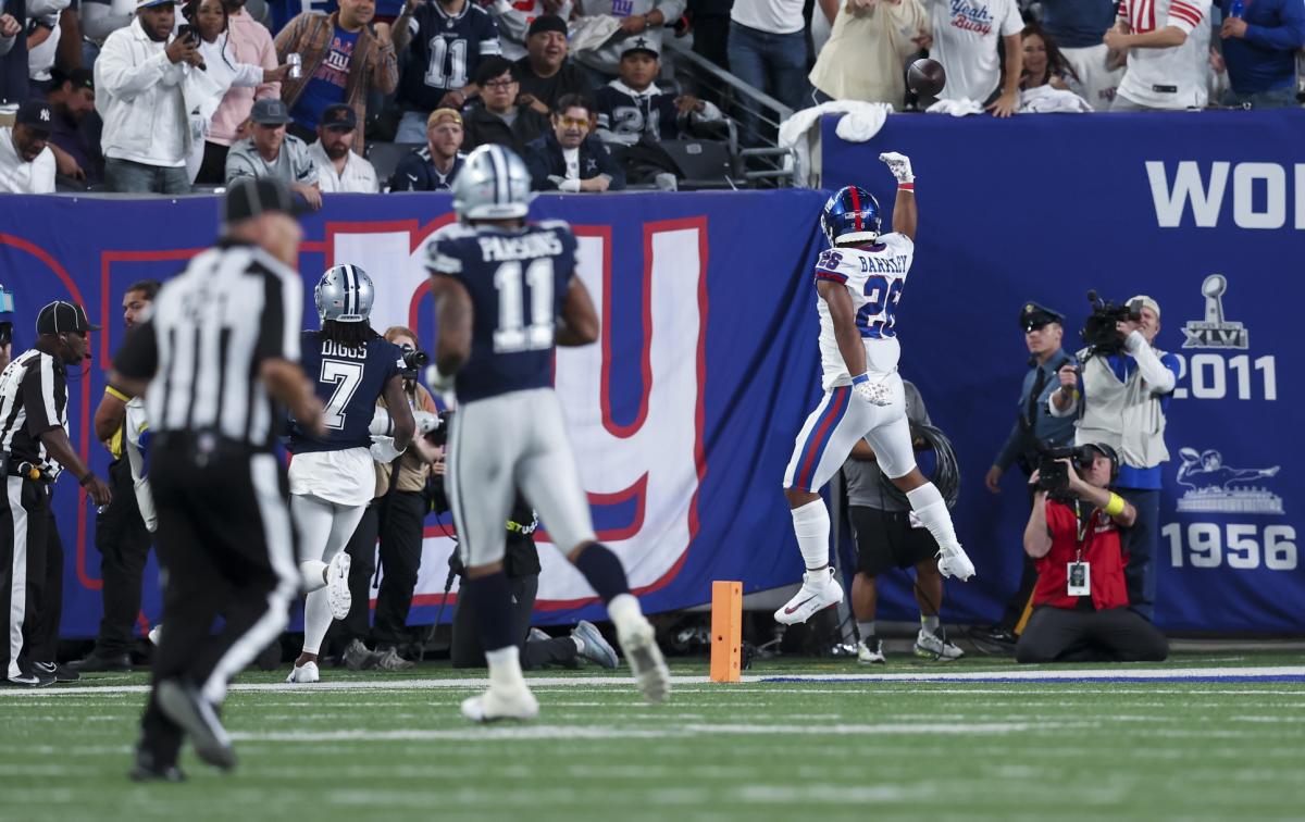 Saquon Barkley's message to NY Giants locker room: Don't panic