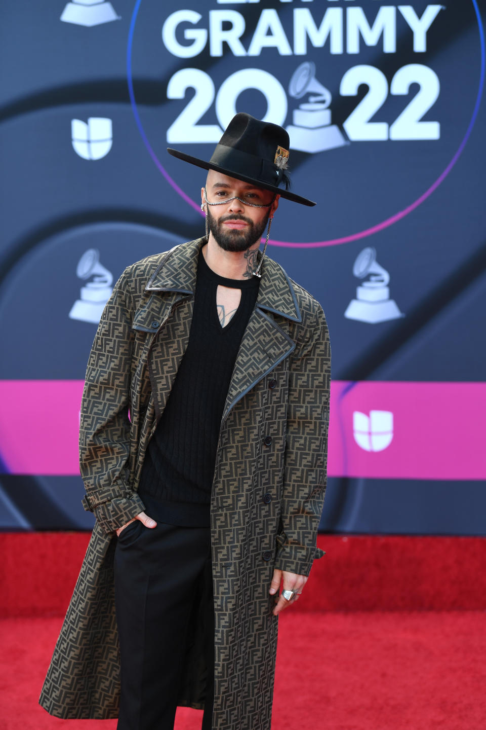 <p>LAS VEGAS, NEVADA - NOVEMBER 17: Jesse Huerta of Jesse y Joy attends The 23rd Annual Latin Grammy Awards at Michelob ULTRA Arena on November 17, 2022 in Las Vegas, Nevada. (Photo by Denise Truscello/Getty Images for The Latin Recording Academy)</p> 