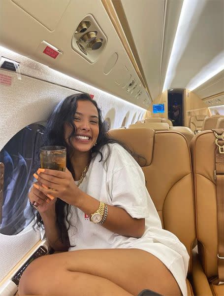 maya-jama-private-jet