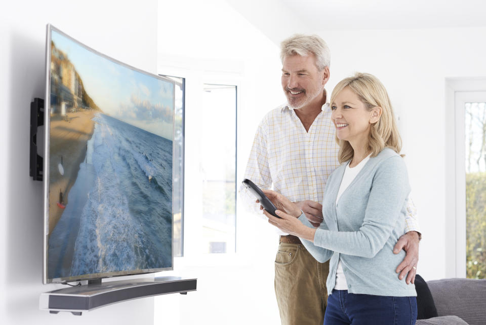 What size 4K TV should you buy for your home? (Photo: Getty Images)