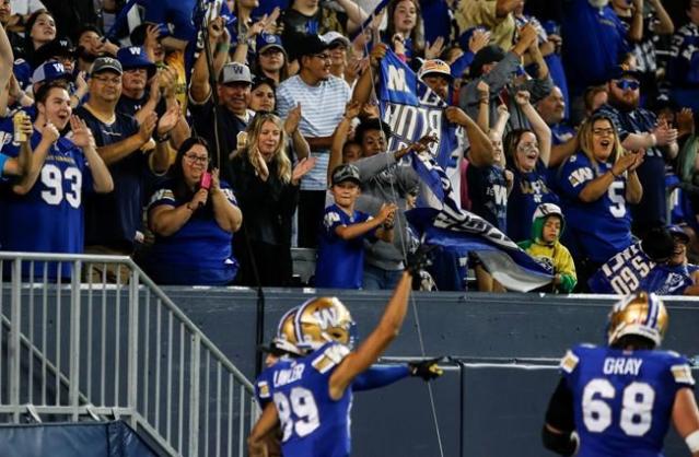 Blue Bombers can become first CFL team to clinch home playoff game