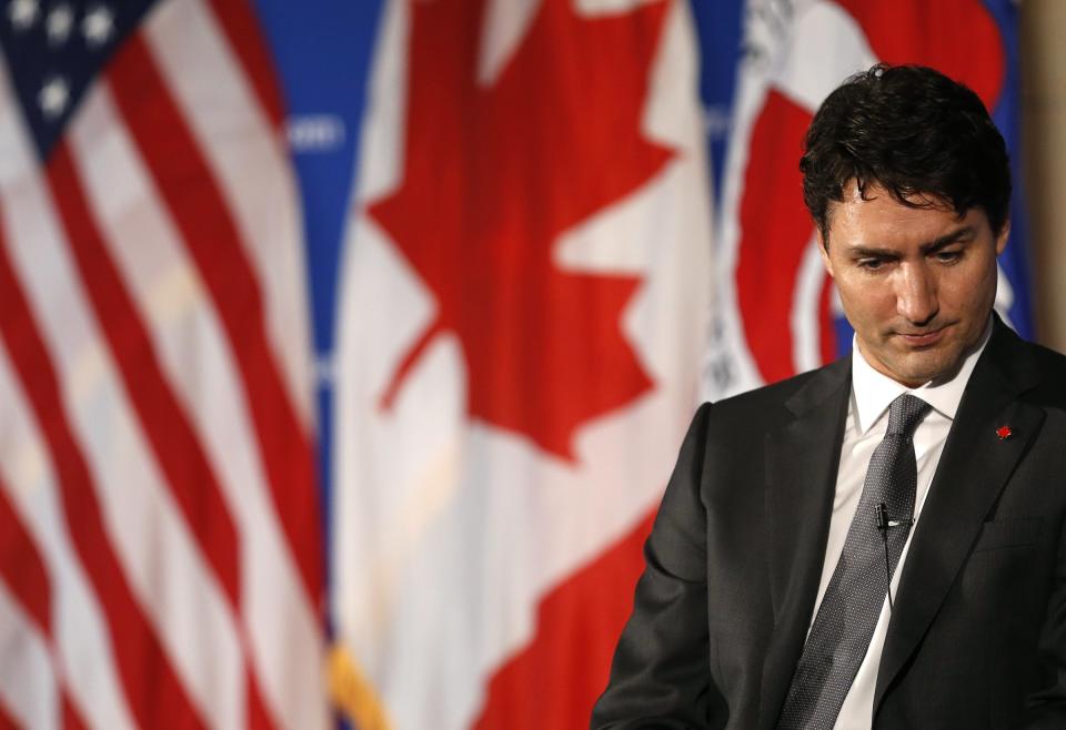 Justin Trudeau frown Canada