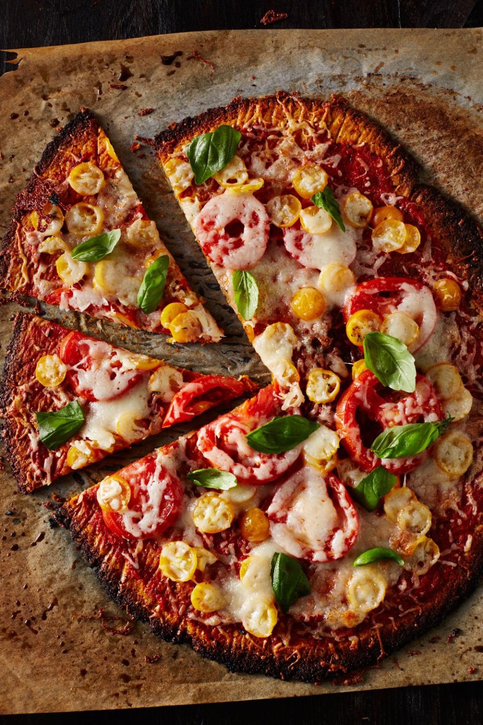 Gluten-Free Sweet Potato Crust Pizza