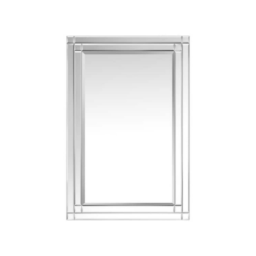 StyleWell Medium Rectangle Beveled Glass Mirror