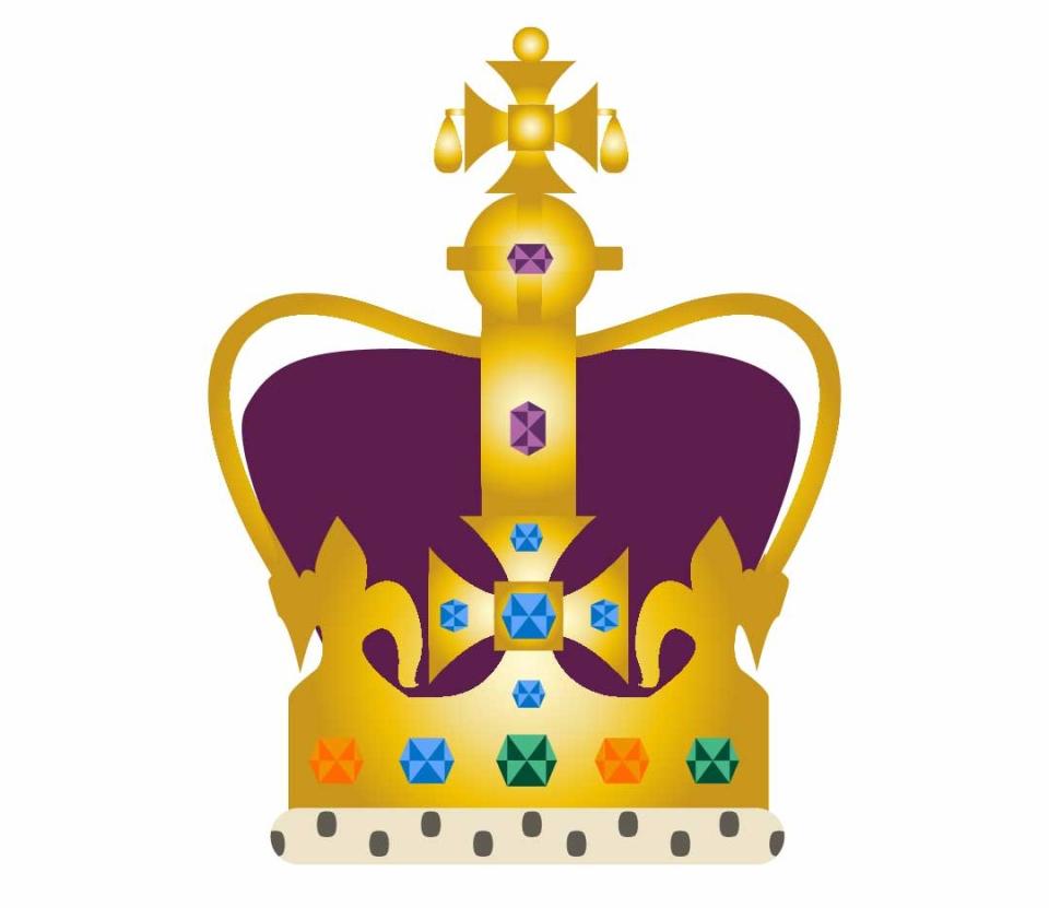 El emoji de la coronación 