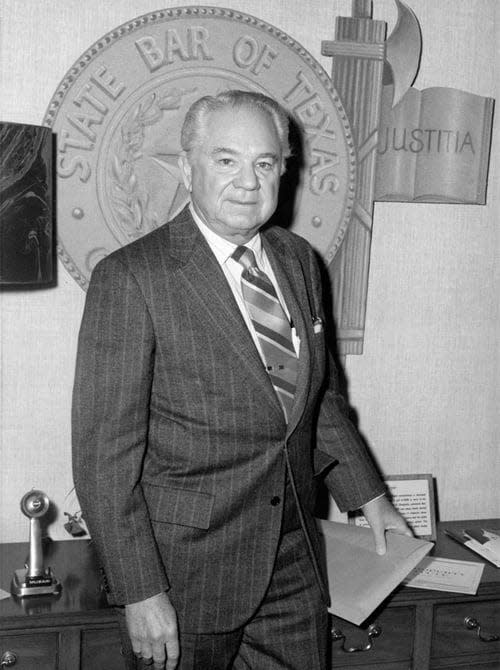 Leon Jaworski gained national fame as the special prosecutor in the Watergate scandal that ended the presidency of Richard Nixon.