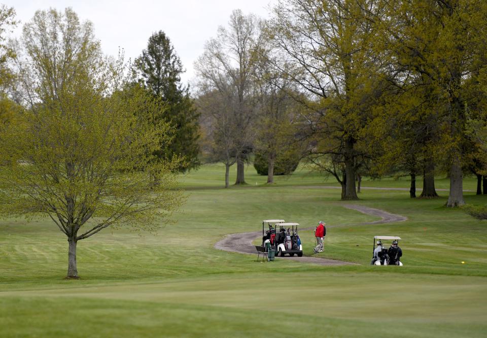 Mayfair Country Club Golf Course.  Sunday, April 30,  2023.