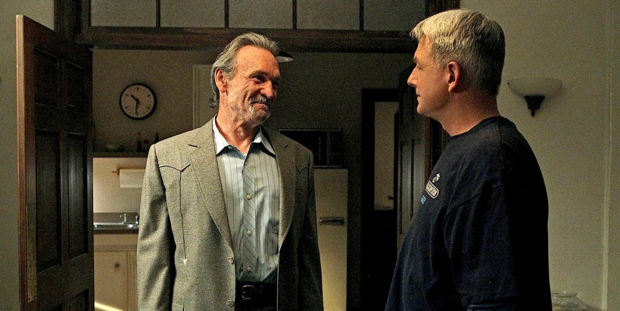 mike franks and leroy jethro gibbs in ncis