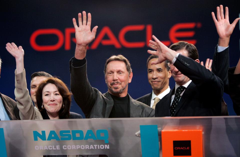 oracle larry ellison nasdaq