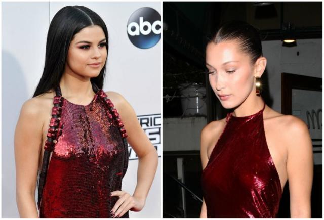 PIC] Bella Hadid Suffers Nip Slip After Selena Gomez & The