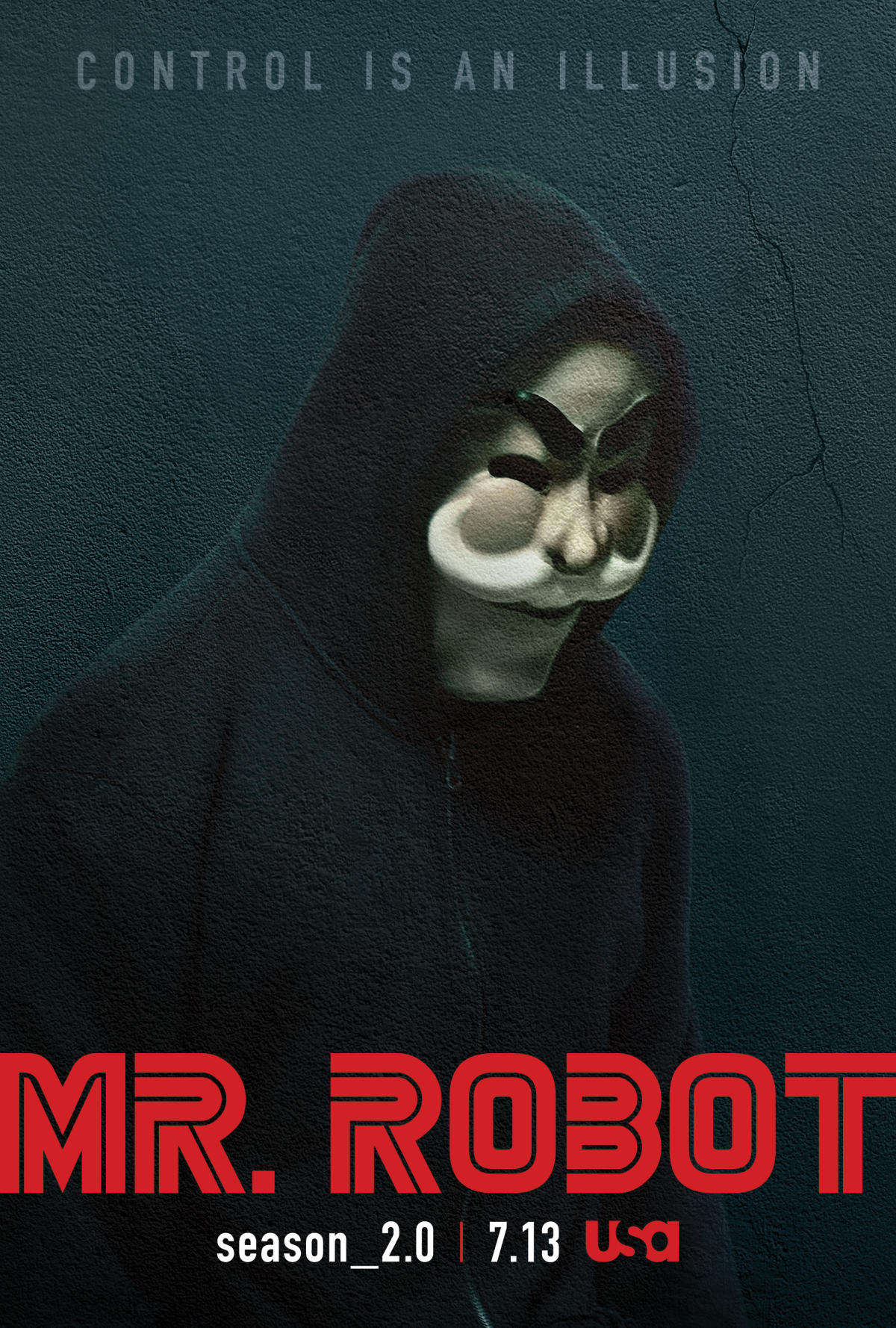 Mr. Robot' Season 2 Key Art: “Control Is An Illusion”