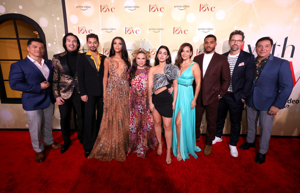 Vincent Rodriguez III, Desmond Chiam, Mark Indelicato, Isis King, Gloria Calderón Kellett, Emeraude Toubia, Constance Marie, Rome Flynn, Todd Grinnell and and Benito Martinez - Credit: Getty Images for Amazon Studios