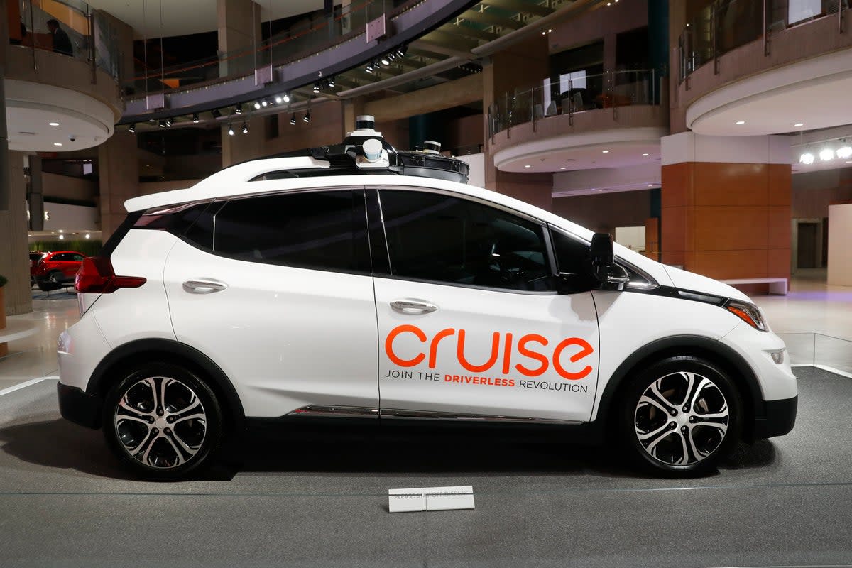 GM-CRUISE-TAXIS ROBOT (AP)